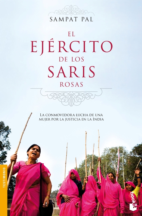 El ejército de los saris rosas, portada