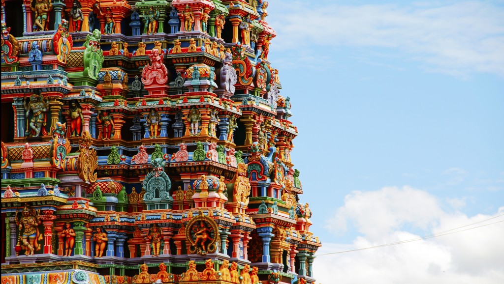 Sur de India: 24 horas en Madurai - Gopuram del templo de Meenakshi