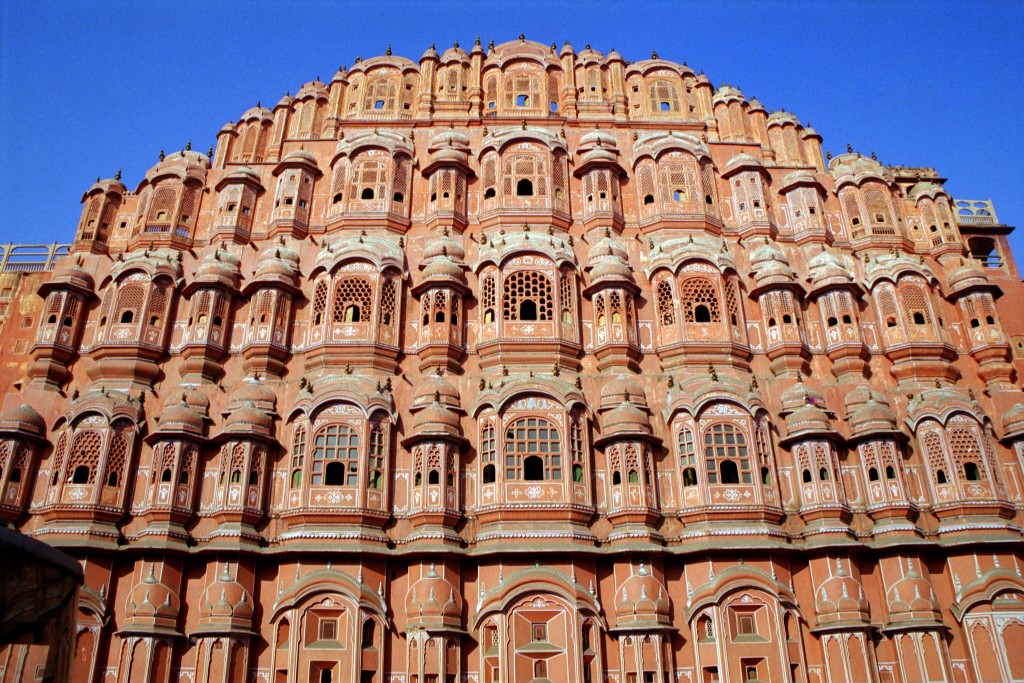Jaipur, la Ciudad Rosa de la India - Hawa Mahal -