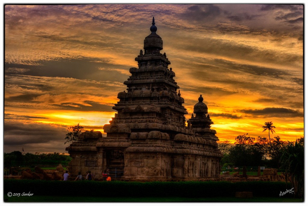 Templos de Tamil Nadu - The Shore Temple