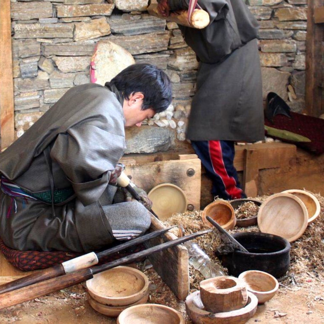 Trabajar la madera en Asia