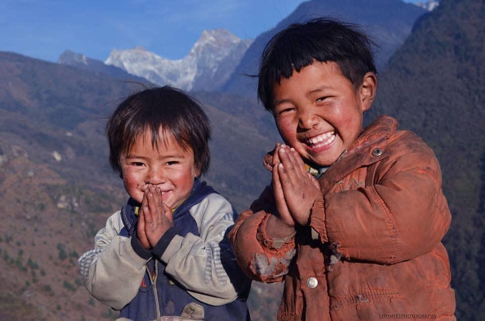 sonrisa de nepal