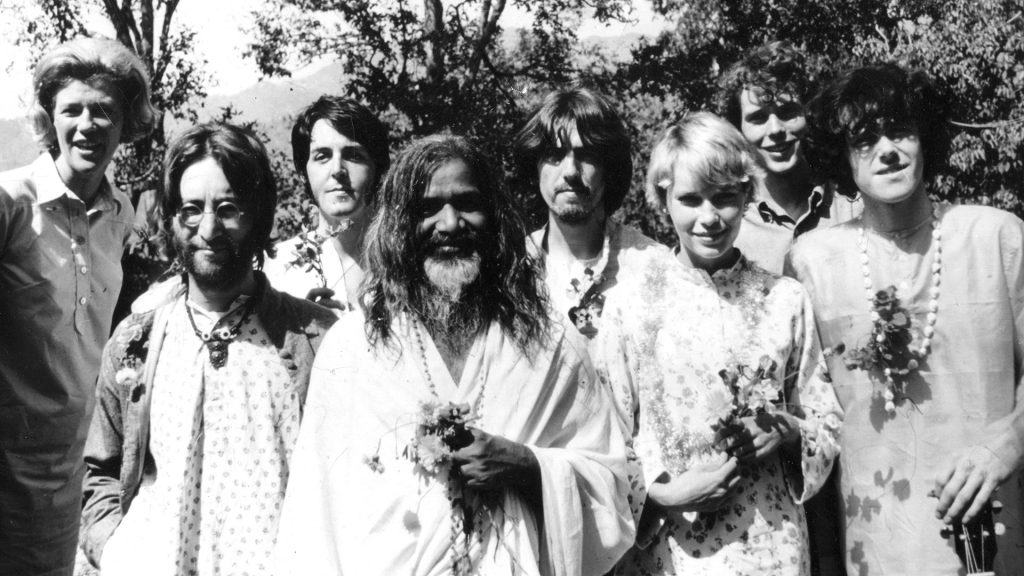 Los Beatles en India 