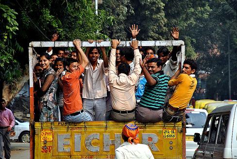 Postal de Delhi. Foto: profas_vln (Flickr)