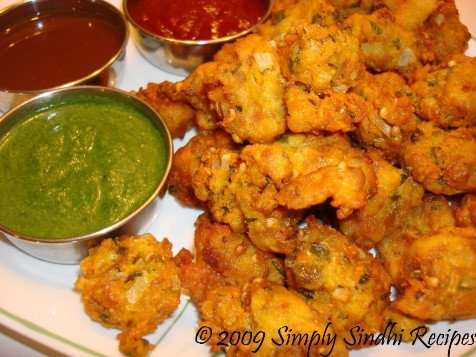 pakoras vegetales