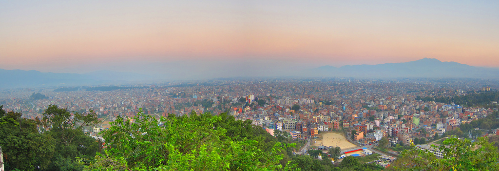 Panorama de Katmandú 
