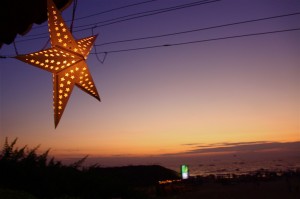 Decoración navideña en Goa