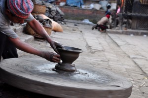 Bhaktapur abierta Pottery Square