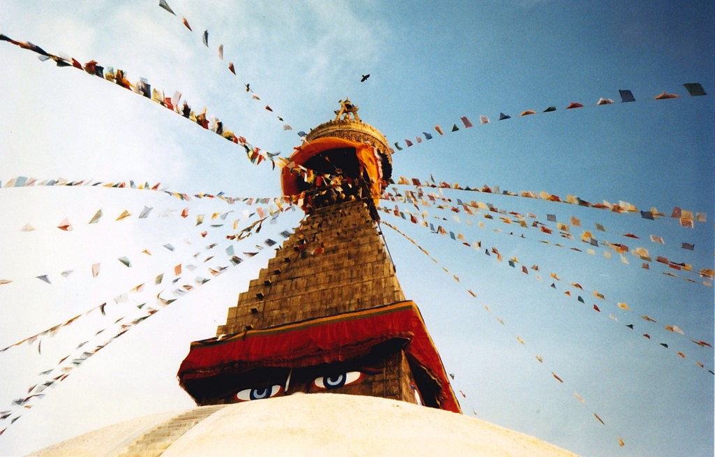 Viaje a Nepal: Boudhanath stupa, Kathmandu, Nepal 