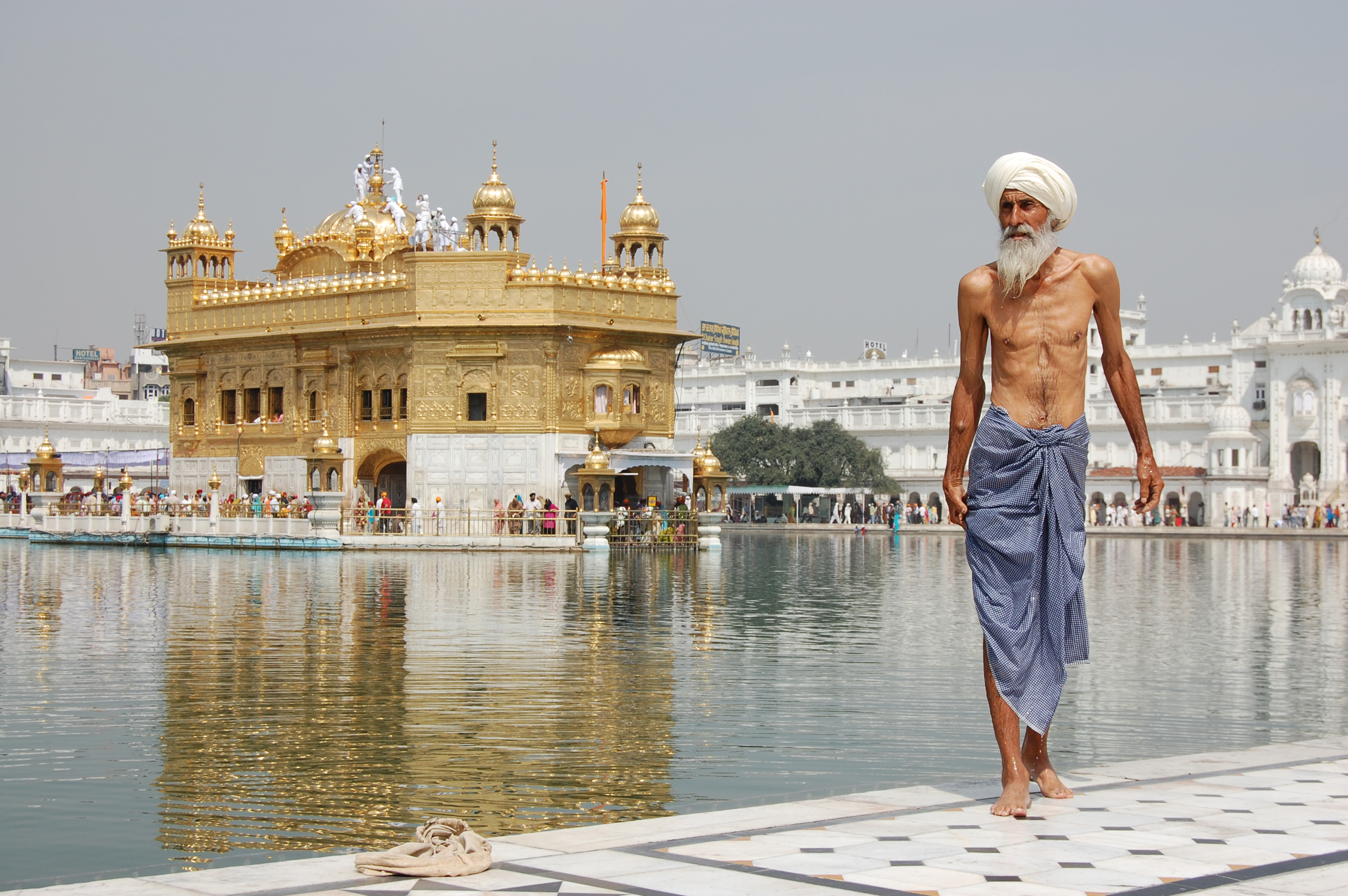 Calor en India - Golden Temple (Amritsar) -