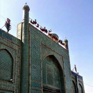 Fiesta musulmana - Mezquita azul de Hazrat Ali 