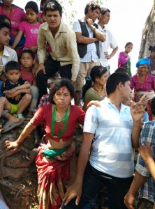 Noticias de Nepal: recibiendo ayuda