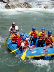 Rafting en Nepal