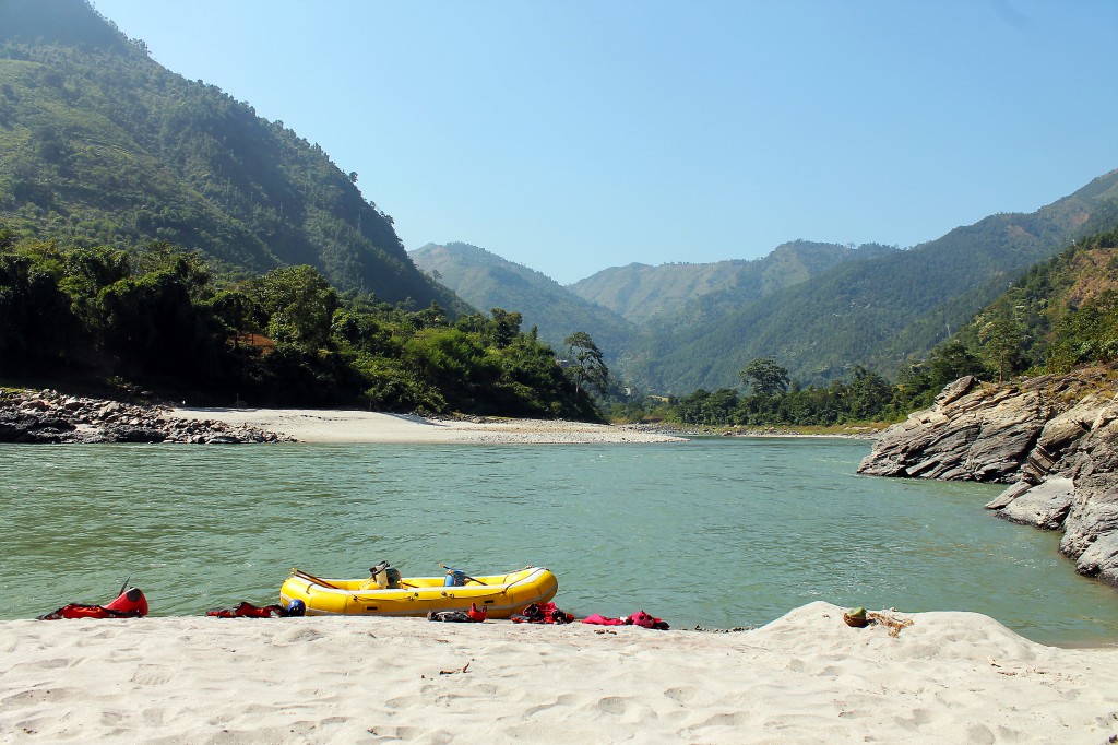 Rafting en Nepal