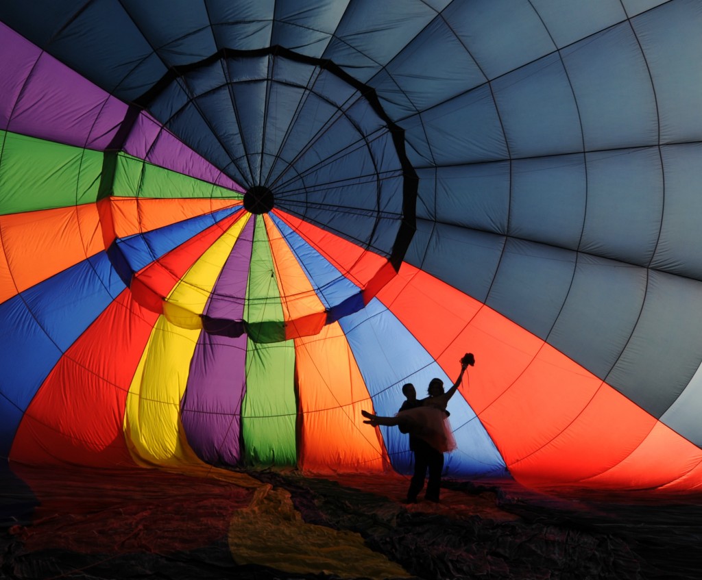 Vuelo en globo en Sri Lanka