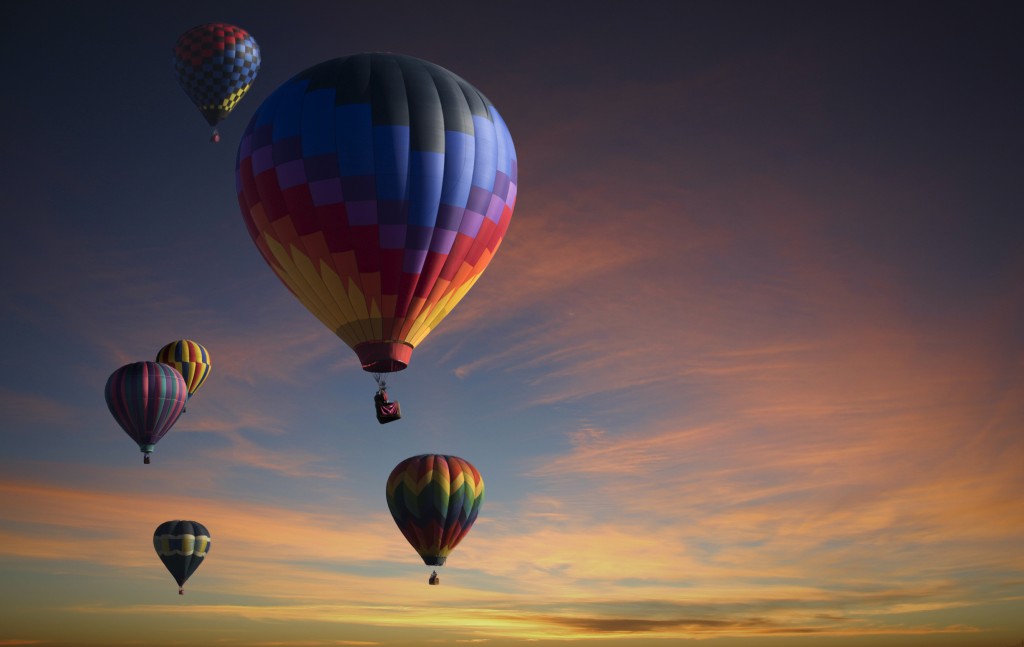 Vuelo en globo en Sri Lanka