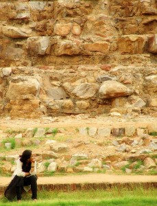 Mujer sola en India 