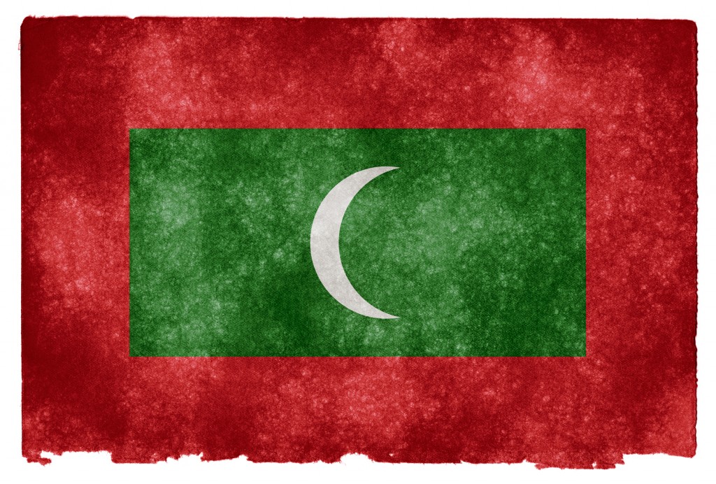 Historia de Maldivas - Bandera