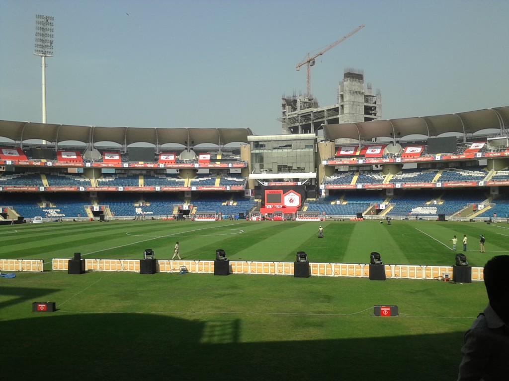 Criquet en India - DY Patil Stadium