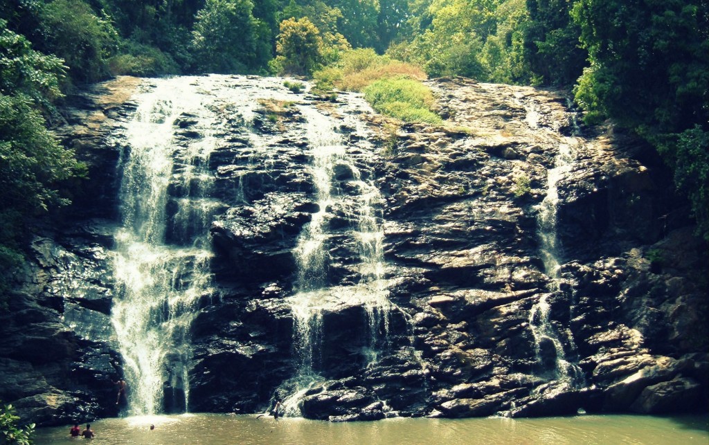 Ecoturismo en la India - Abbey Falls en Coorg 