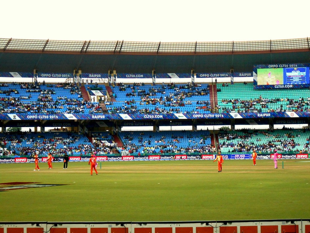 Criquet en India - Raipur Stadium 