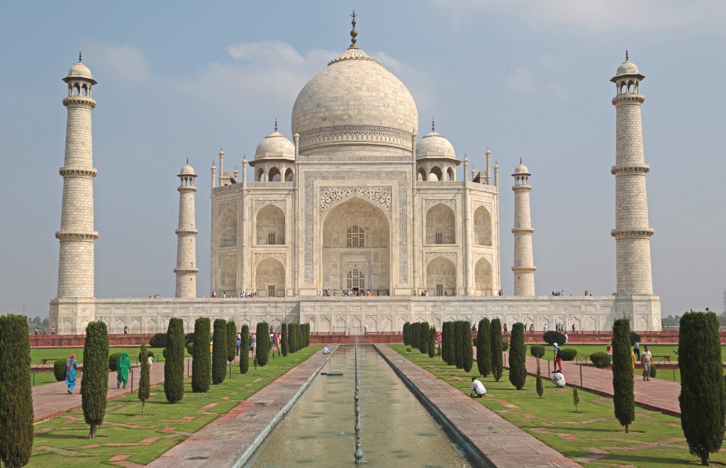 Pekin Express 2016 - Taj Mahal renovado