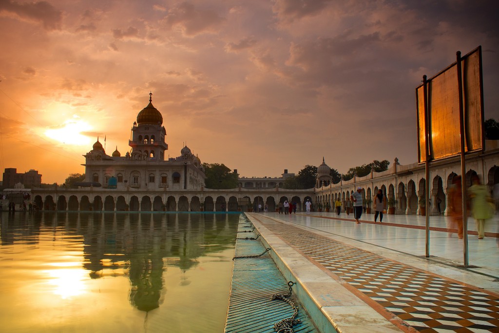 Templo Sij en Nueva Delhi