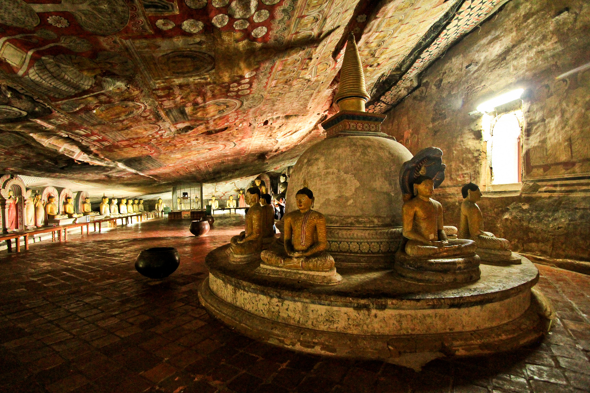 Viajar a Sri Lanka en enero - Cuevas de Dambulla