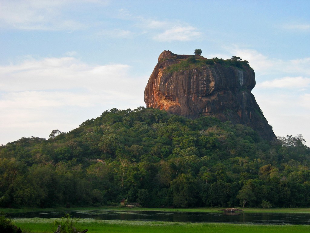 La Roca del León en Sigiriya