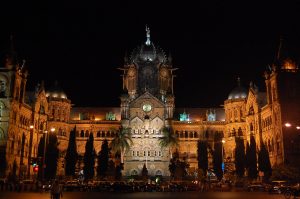 Ciudad de Mumbai - Estacion de tren