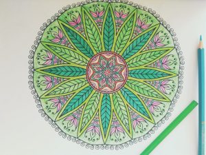 Colorear mandalas