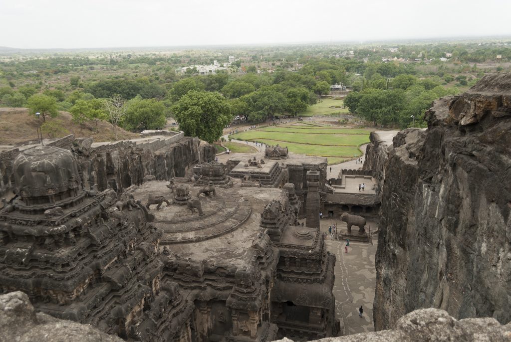 Panorámica de Ellora