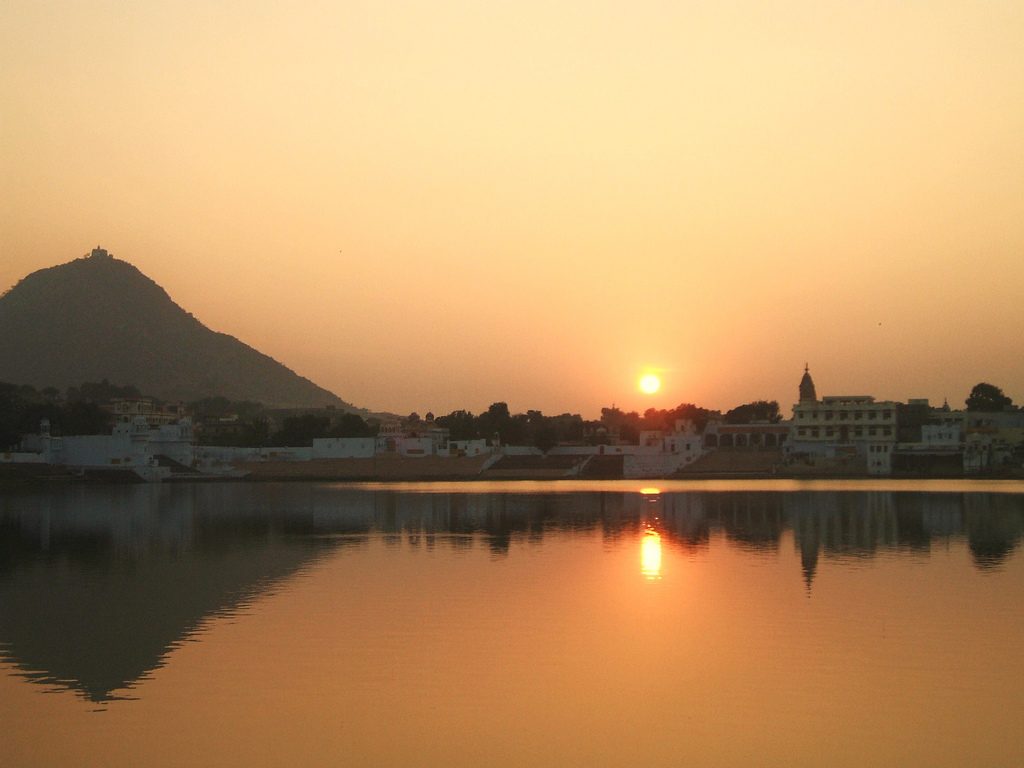 Mejores lagos de la India - Lago Pushkar