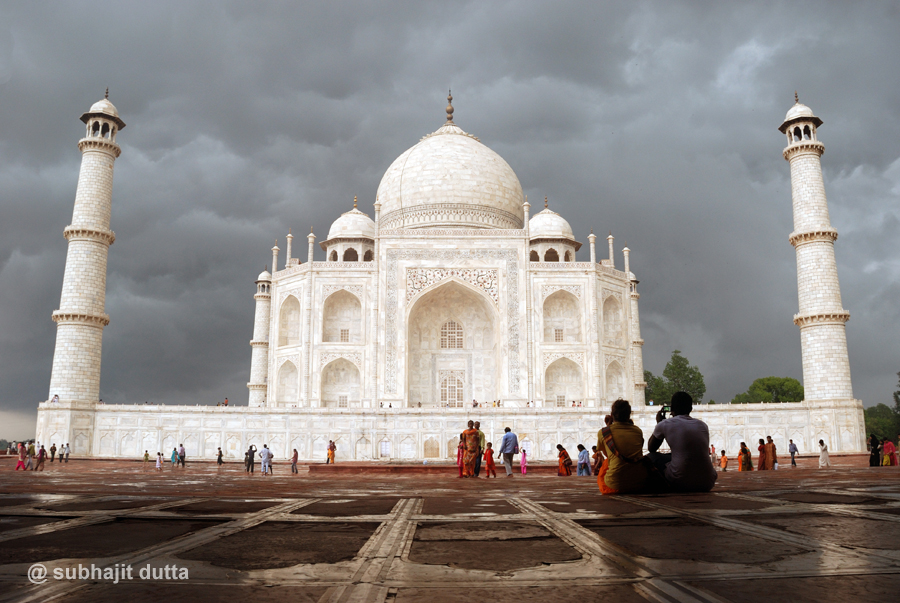 Monzones en India y Sri Lanka - Monzón en Taj Mahal