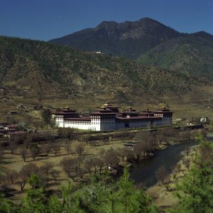 Monumentos en Timbu - Dzong Tashichoe 