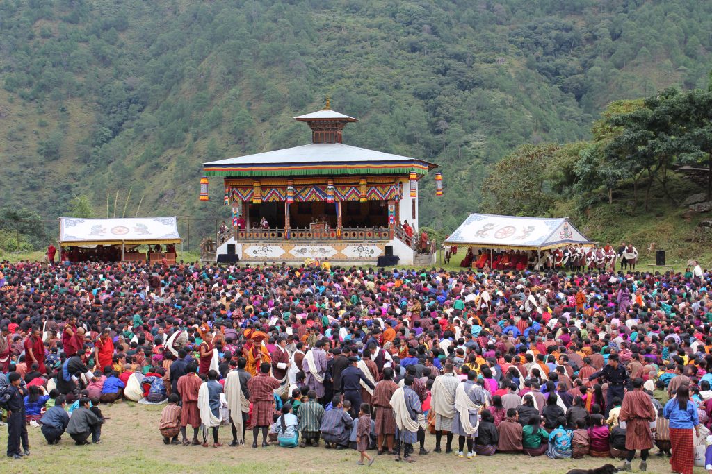 Calendario de festivales de Bután - Dzongsar 