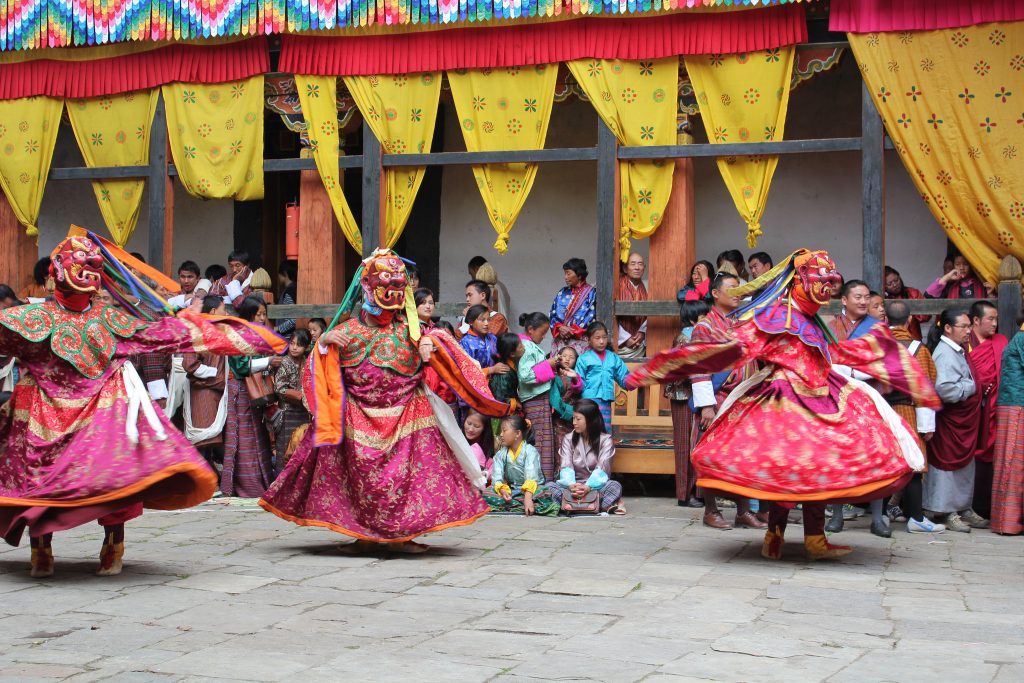 calendario de festivales de Bután