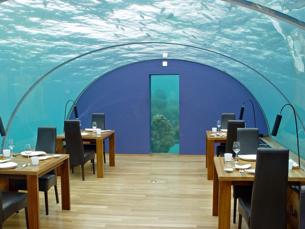 Restaurantes submarinos del mundo