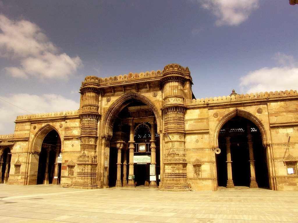 Jama Masjid, la mezquita de Ahmedabad en India