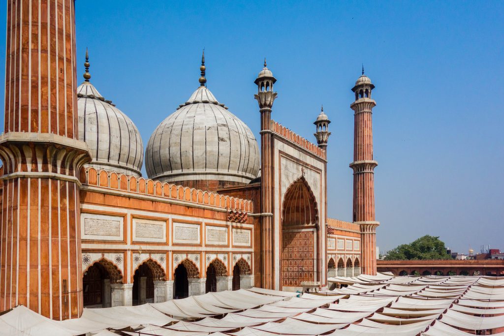 Qué ver en India: La mezquita Jama Masjid en Delhi 