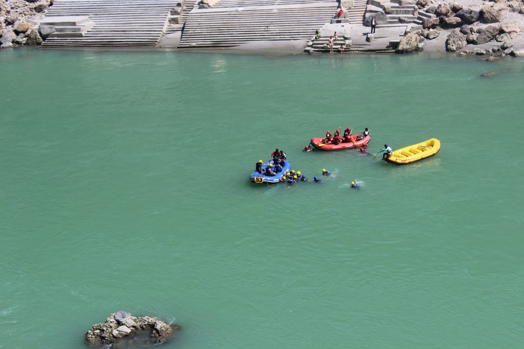 rafting en el ganges 