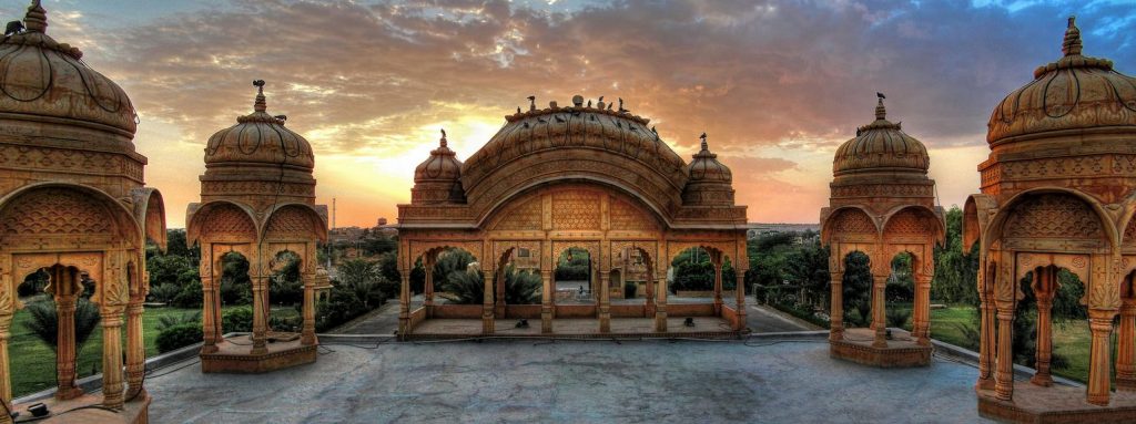 Chatris de la ciudad de Jaisalmer en India 