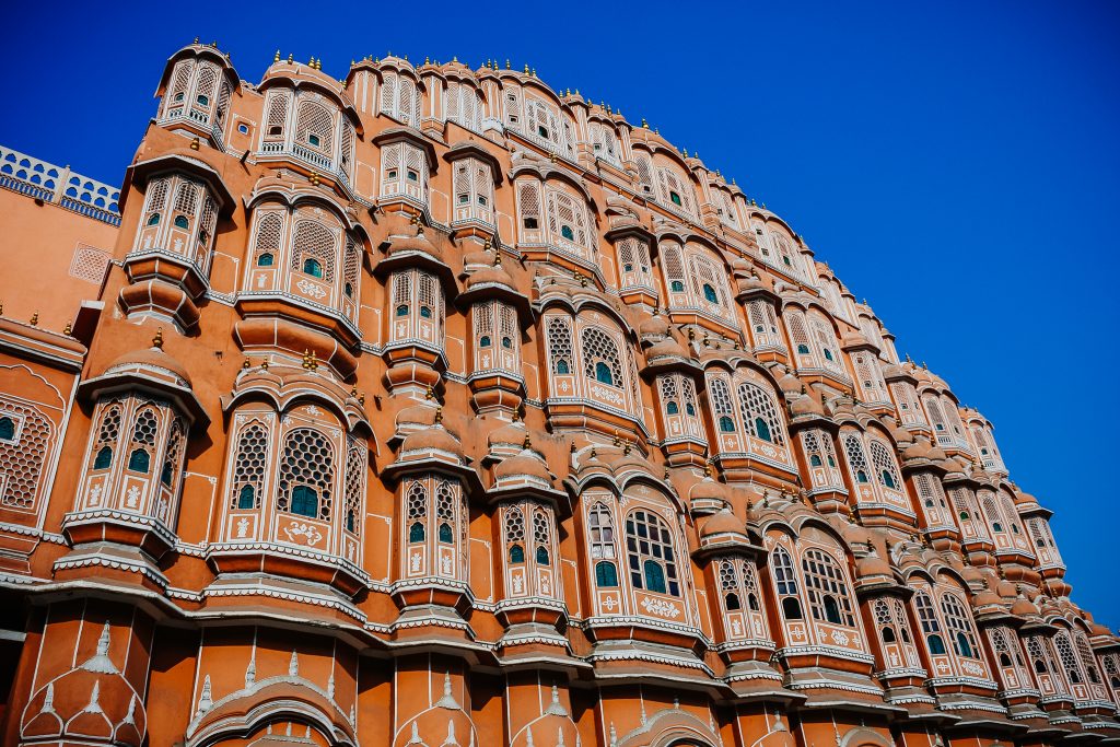 Palacio de los Vientos de Jaipur en India 