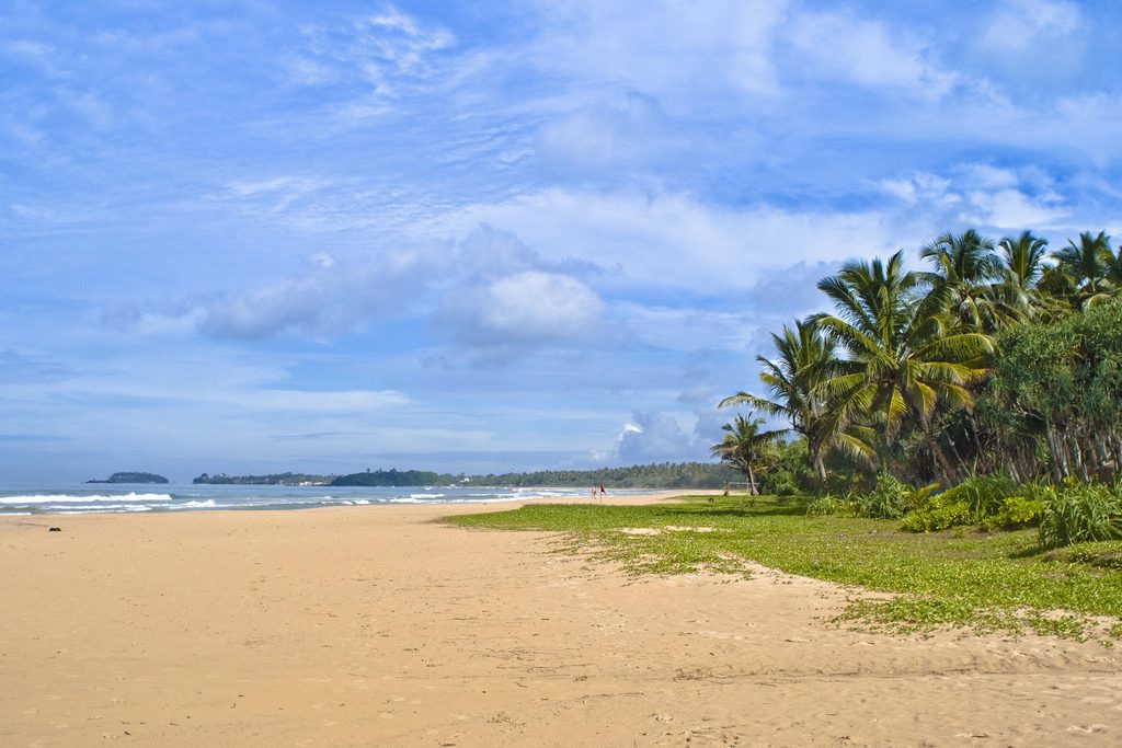 Bentota Beach en Sri Lanka