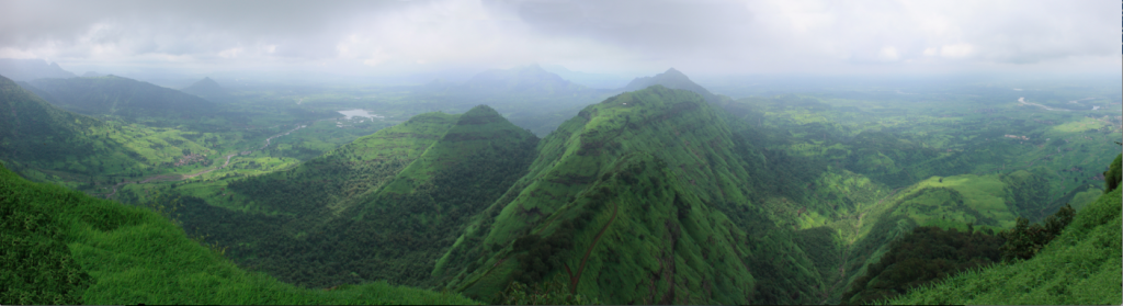 La vegetación de los Ghats es más verde 