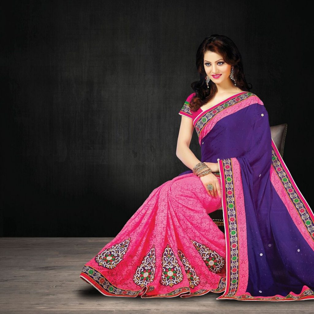 El sari de seda es una de las prendas más famosas de India