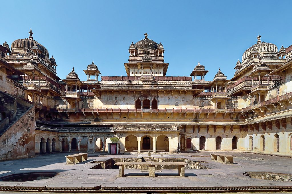 El complejo palaciego de Jahangir, gran atracción de Orchha