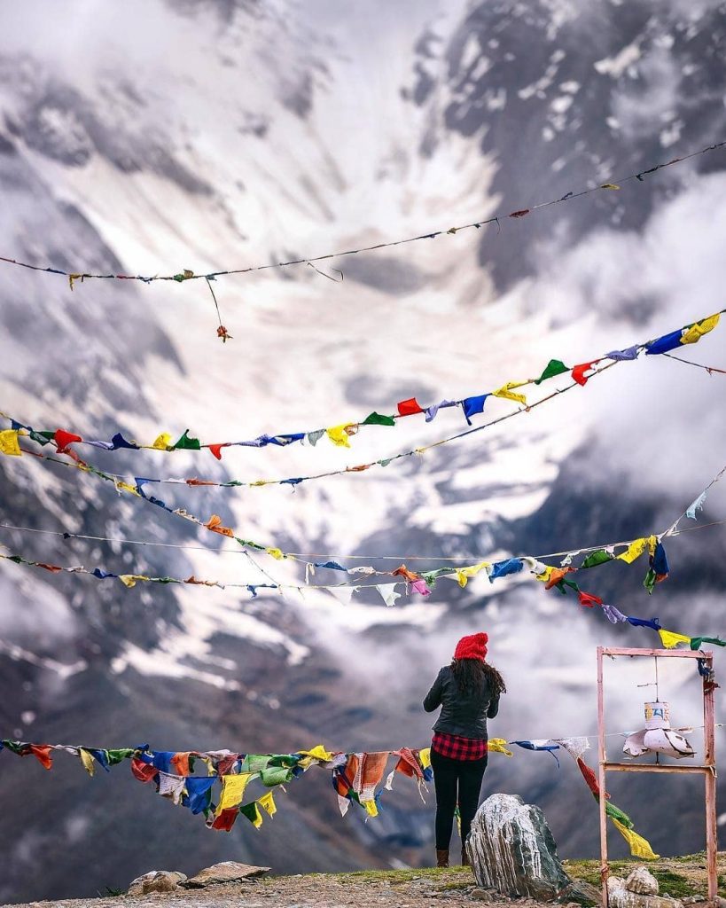 Kunzum Pass, banderines de oración y aventurera en Spiti Valley