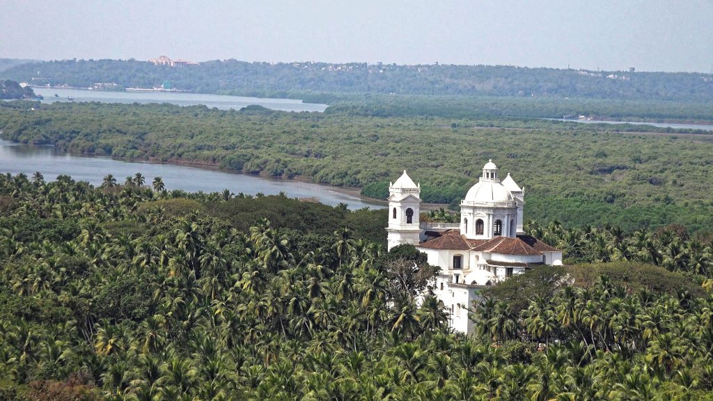 Iglesias portuguesas en el estado de Goa 