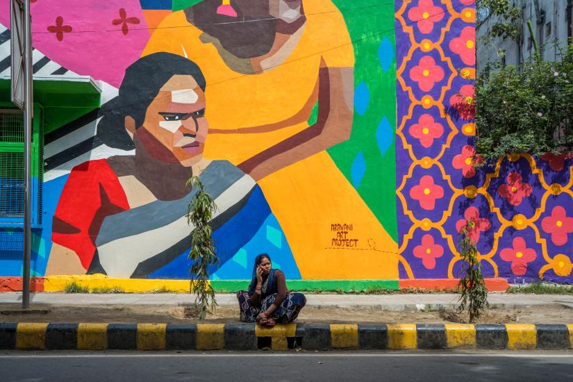 Arte urbano en India 